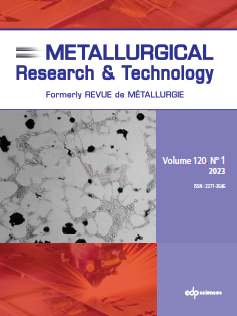 Kinetics of precipitation for graphite particle in high nickel ductile iron (© Y. Wan et al., article 101)