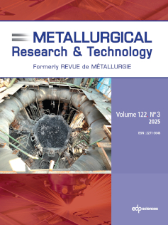 The top view of the furnace hearth ((© A.J. Zhang et al., 2025)